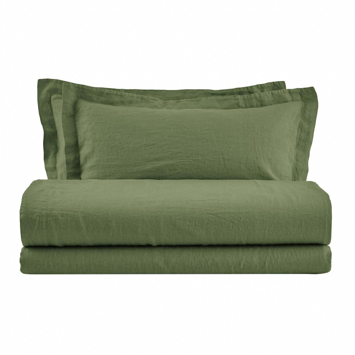 HAMILTON Completo Letto Matrimoniale Lino | Domus Zone