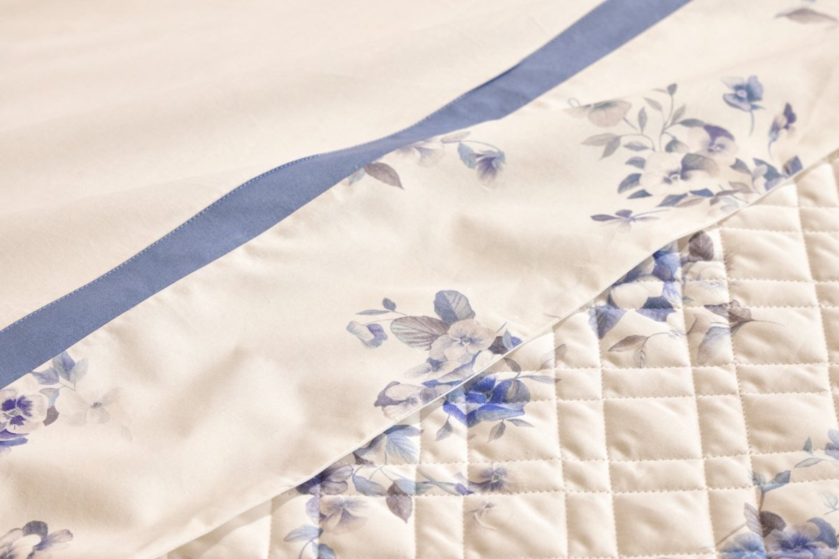 BOUQUET Eko Completo Letto Stampato Percalle 200 T.C. | DOMUS ZONE - DomusZone