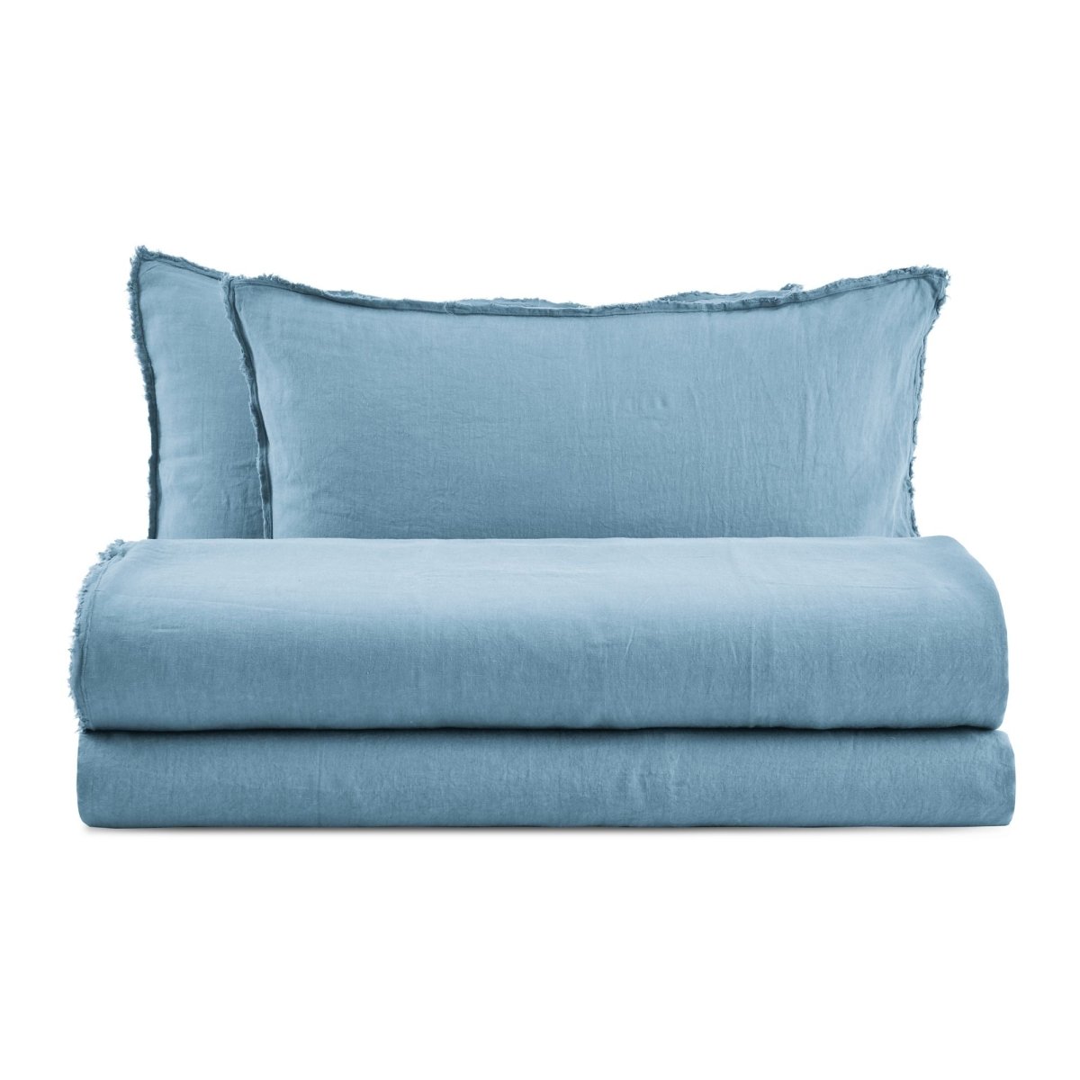 CANNES Completo Letto in Puro Lino Tinto in Capo | Domus Zone - DomusZone