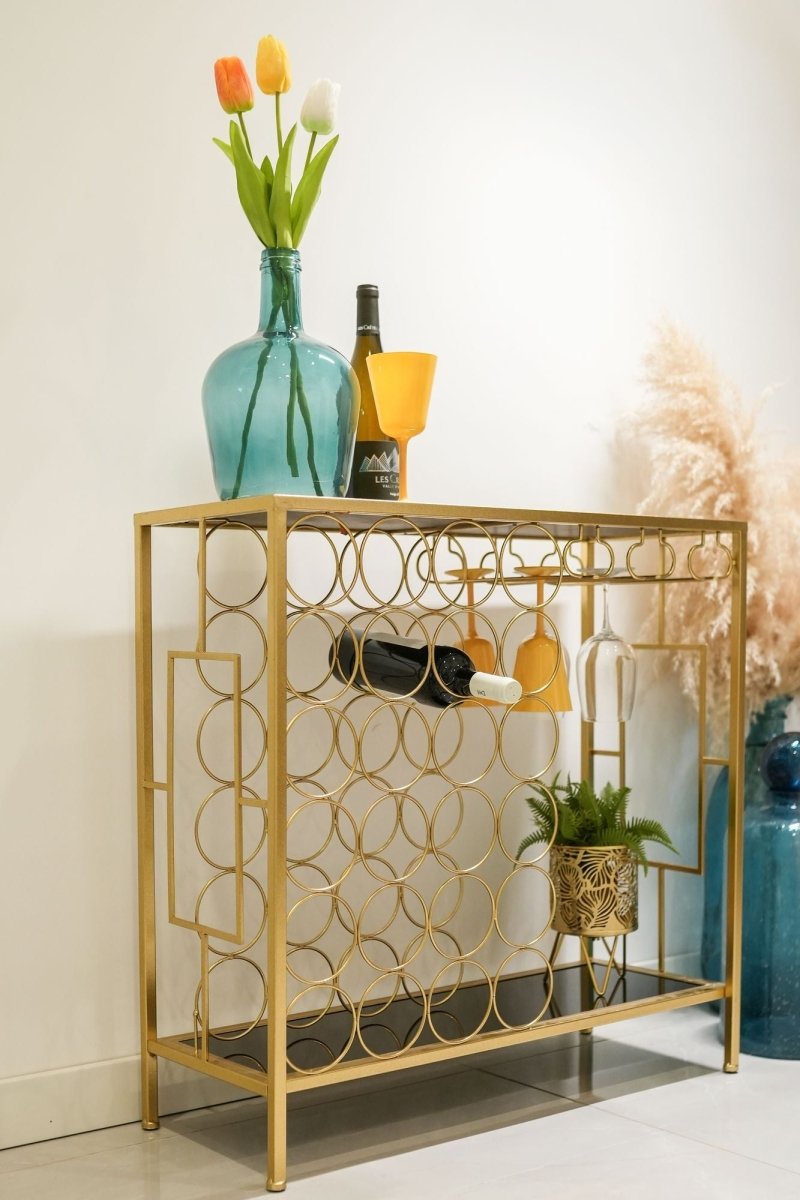 Consolle Porta Bottiglie GLAM Mauro Ferretti | Domus Zone - DomusZone