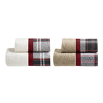 DOLOMITI 2 Set Spugna Tartan Viso + Ospite | Domus Zone - DomusZone