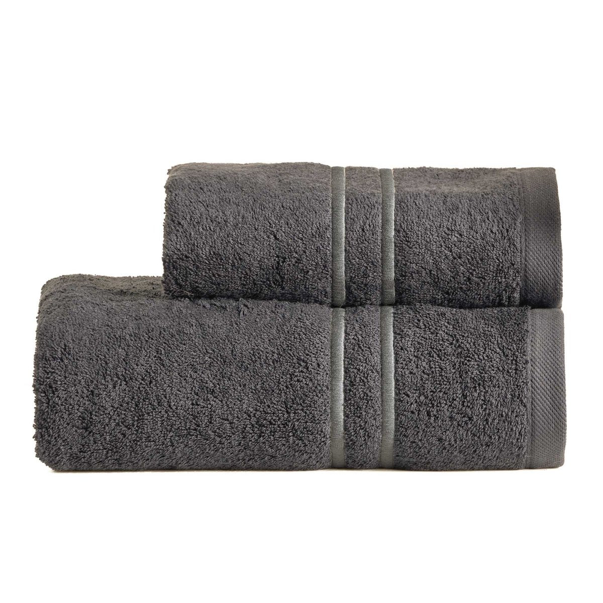 DOUBLE Set Asciugamani in spugna 530 gr e bacchette ricamate | Domus Zone - DomusZone