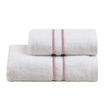 DOUBLE Set Asciugamani in spugna 530 gr e bacchette ricamate | Domus Zone - DomusZone