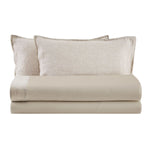 EKO LINO Completo Letto Cotone con Dettagli in Lino | Domus Zone - DomusZone