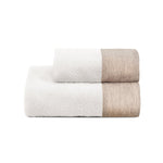 EKO LINO set asciugamani in spugna 430gr e lino | Domus zone - DomusZone