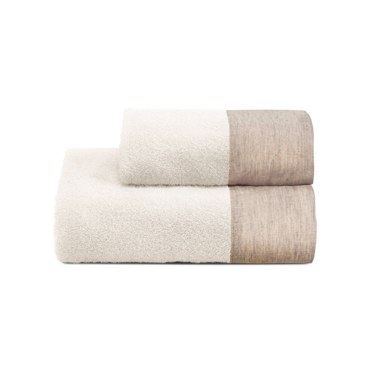 EKO LINO set asciugamani in spugna 430gr e lino | Domus zone - DomusZone