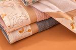 FLORES 2 Set Asciugamani in Spugna 430 e percalle stampato | Domus Zone - DomusZone