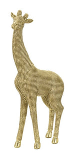 GIRAFFA in Resina Color Oro Mauro Ferretti 19,8x8x40 | Domus Zone - DomusZone