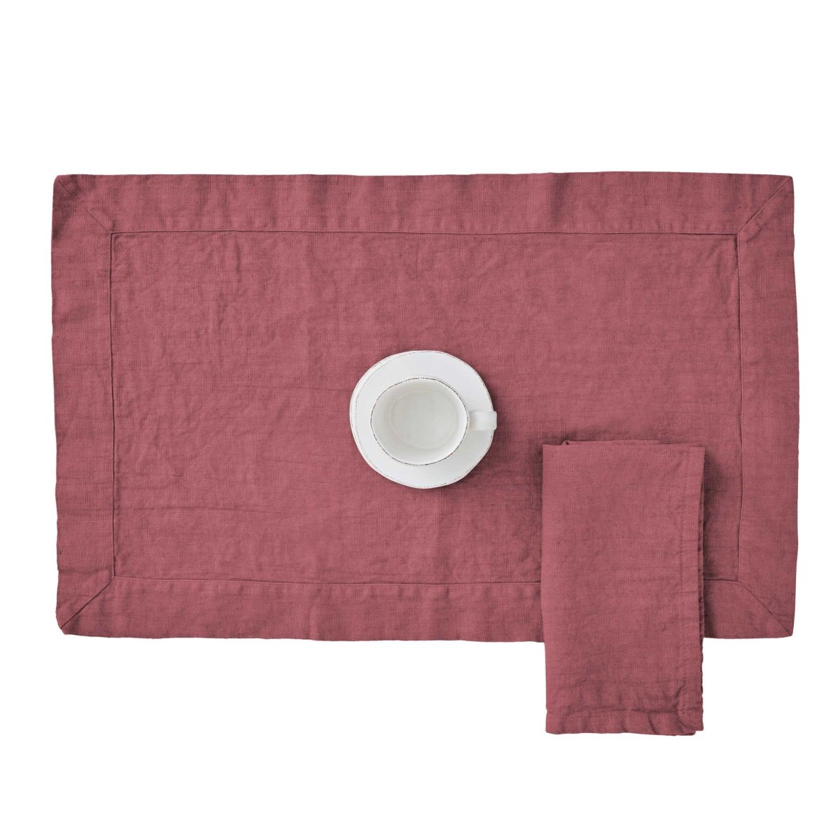 GRAFITE Set Americane in Lino 250gr Tinto in Capo | Domus Zone - DomusZone