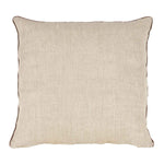 LEONARDO cuscino Arredo in Lino con ricamo Monogram | Domus Zone - DomusZone