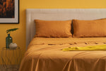 NANTES Completo Letto in Cotone e Lino Tinto in capo | Domus Zone - DomusZone
