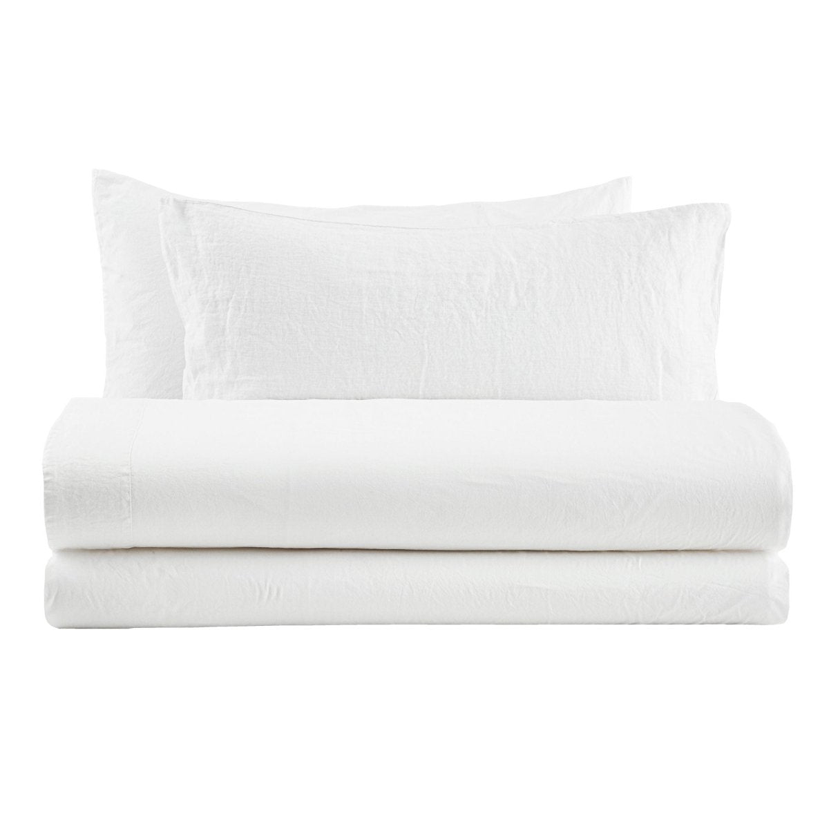 NANTES Completo Letto in Cotone e Lino Tinto in capo | Domus Zone - DomusZone