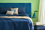 NANTES Completo Letto in Cotone e Lino Tinto in capo | Domus Zone - DomusZone