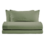 NANTES Completo Letto in Cotone e Lino Tinto in capo | Domus Zone - DomusZone