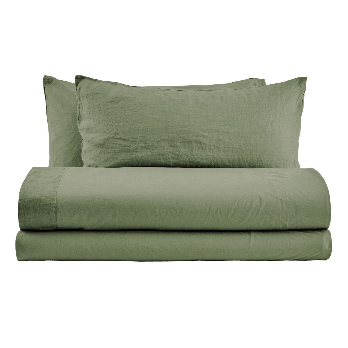 NANTES Completo Letto in Cotone e Lino Tinto in capo | Domus Zone - DomusZone