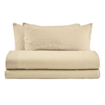 NANTES Completo Letto in Cotone e Lino Tinto in capo | Domus Zone - DomusZone