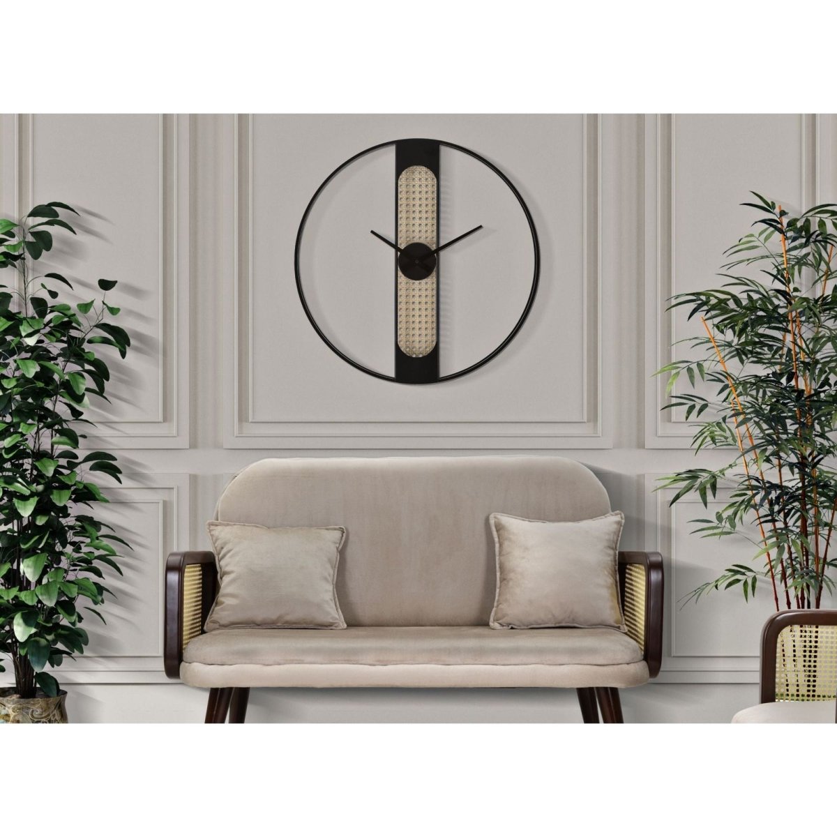 Orologio da Muro Roundy Green in Ferro | Domus Zone - DomusZone