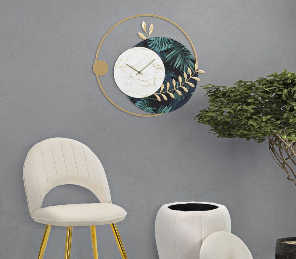 OROLOGIO DA MURO ROUNDY GREEN | Domus Zone