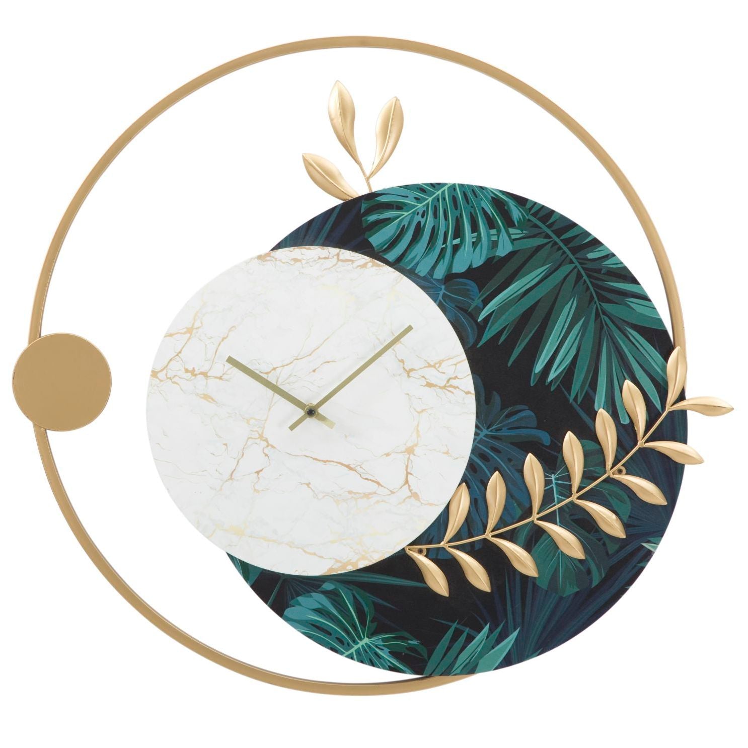 OROLOGIO DA MURO ROUNDY GREEN | Domus Zone