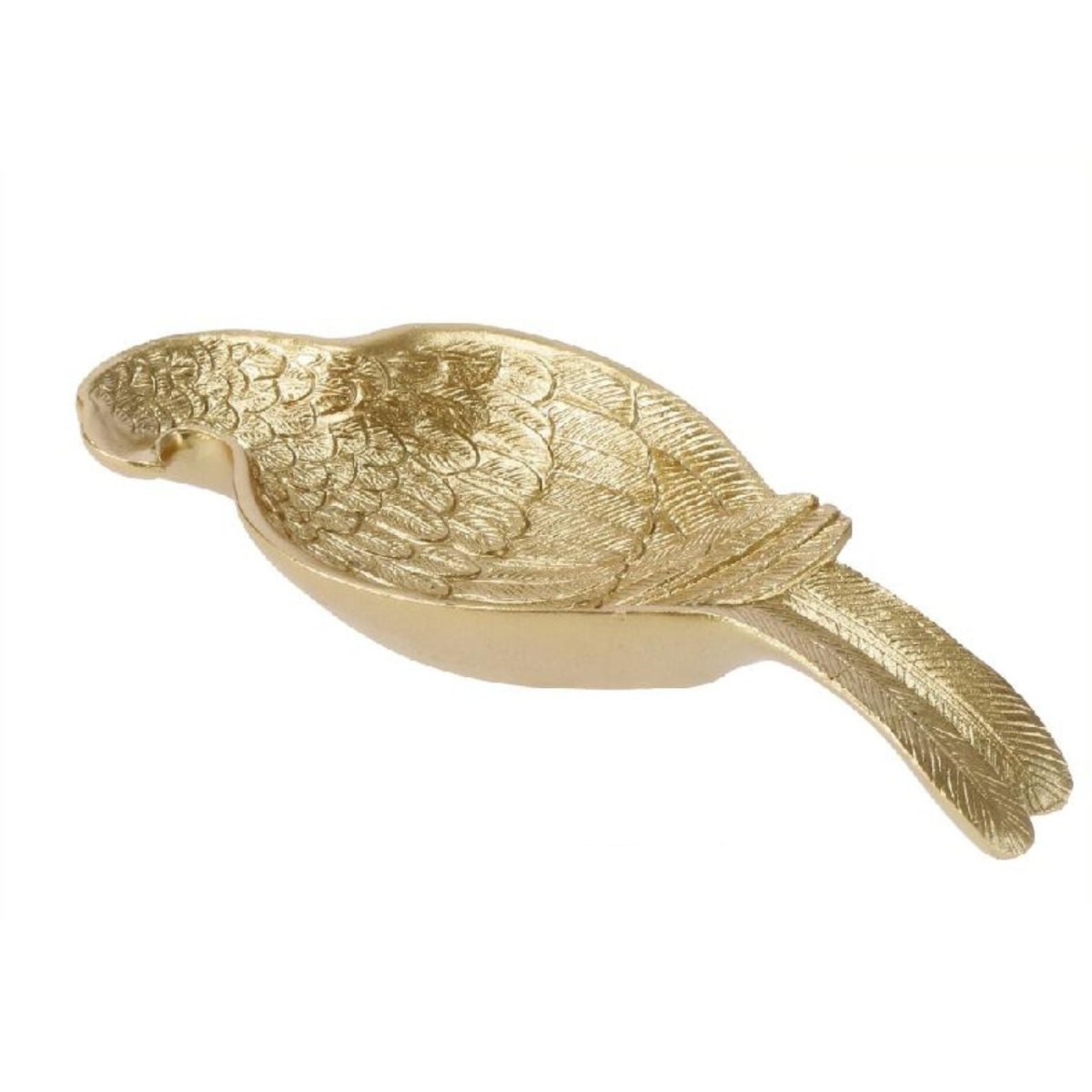 Pappagallo in Resina colore Oro | Domus Zone - DomusZone