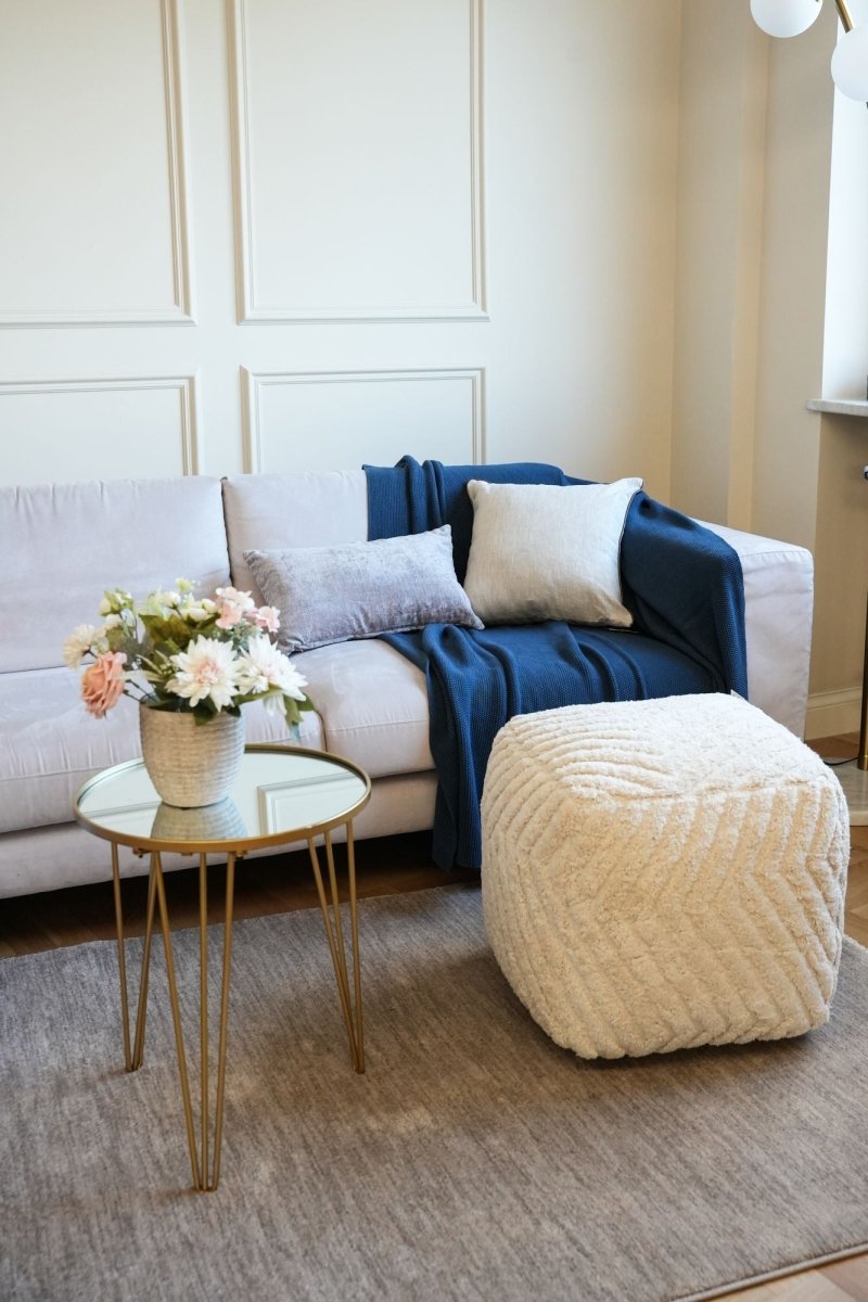 Pouf Boho Chic in Cotone Morbido | Domus Zone - DomusZone