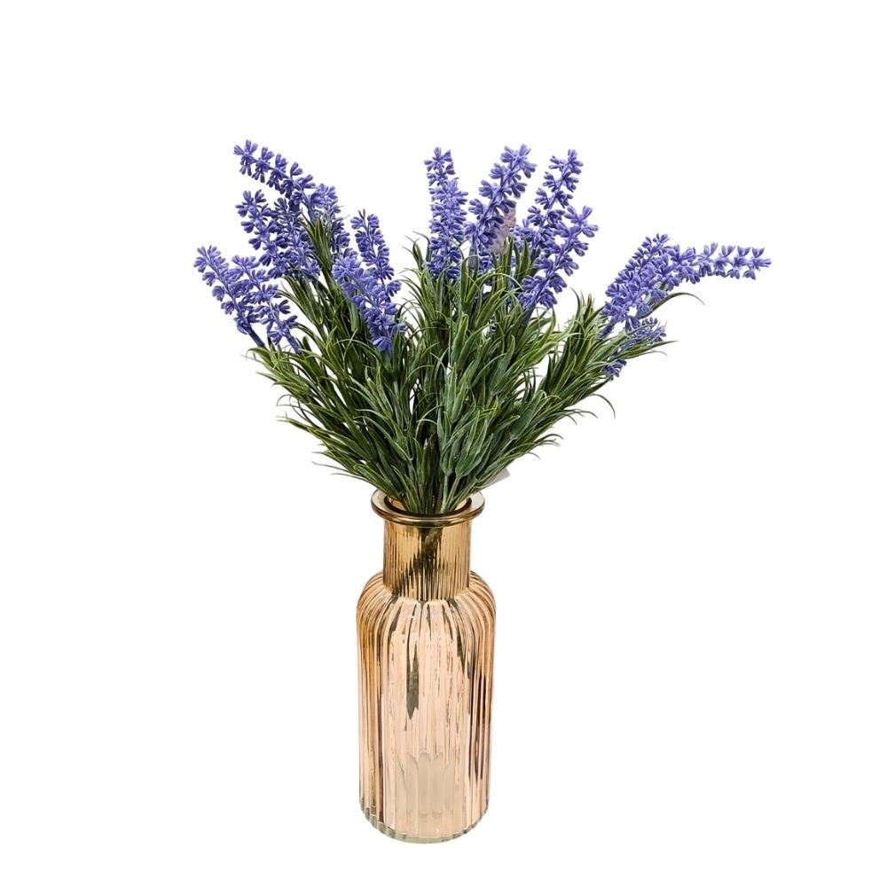 Ramoscello Artificiale di Lavanda in Fiore 34h cm | Domus Zone - DomusZone