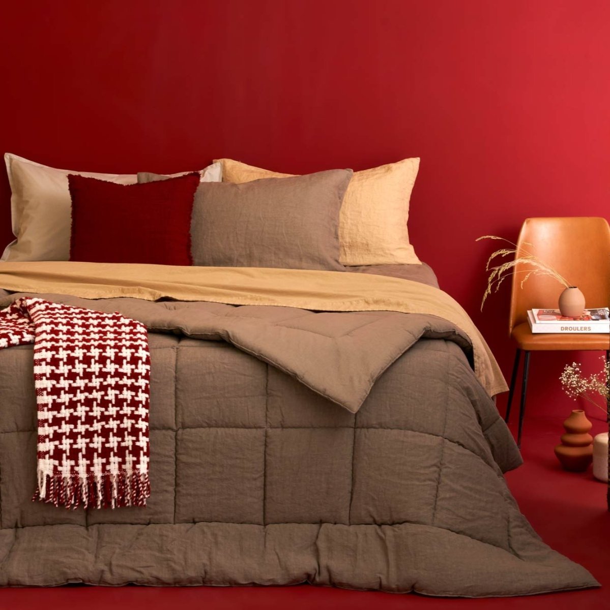 SALVADOR Trapunta 300gr Double - Face Lino/Cotone | Domus Zone - DomusZone