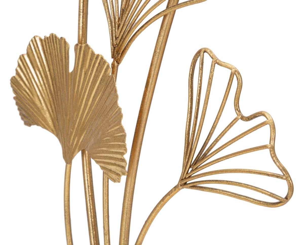 Scultura Leaf Mauro Ferretti in Metallo color Oro | Domus Zone - DomusZone