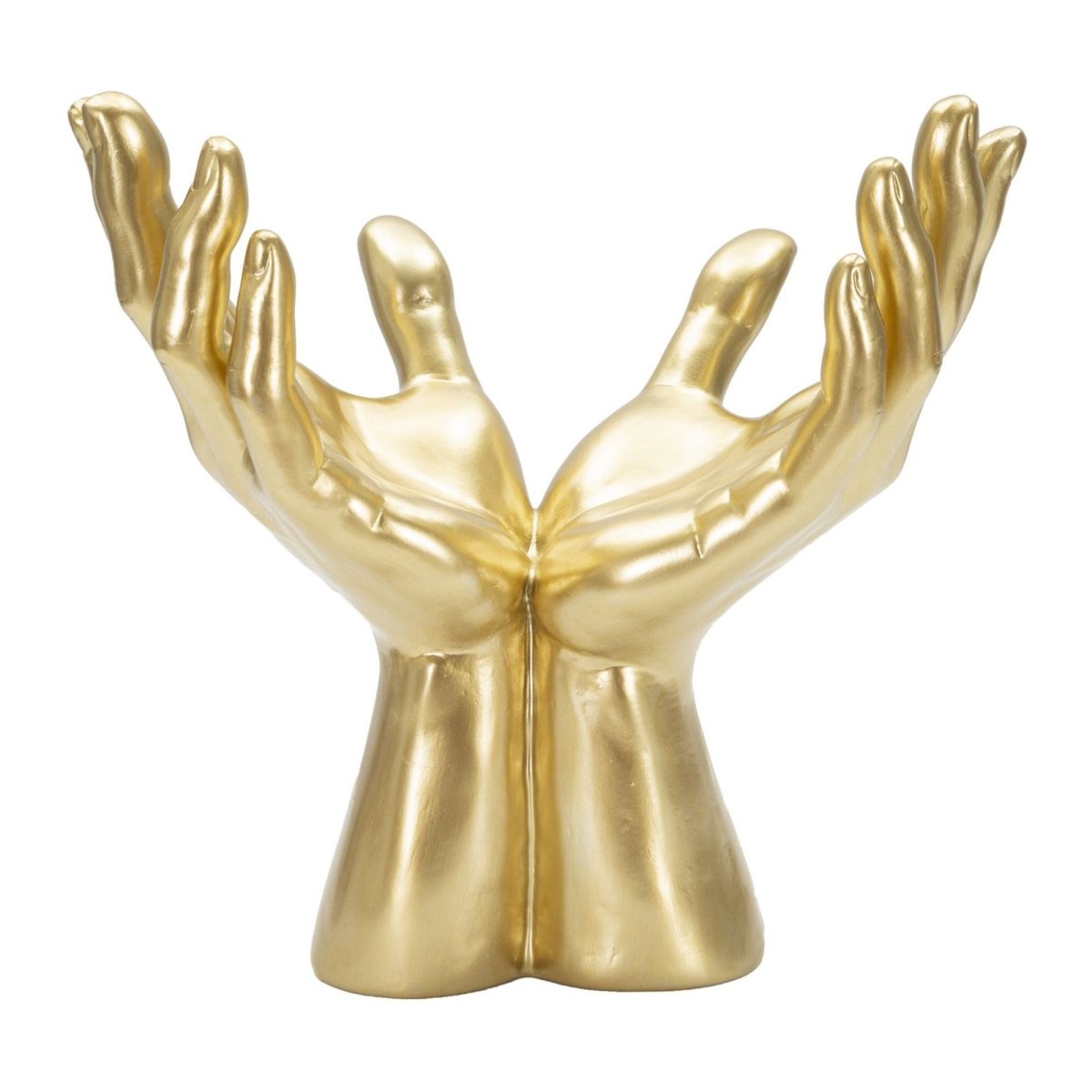 Scultura Mani Peace Oro | Domus Zone - DomusZone