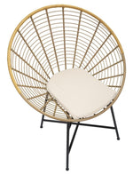 Sedia PANAMA GRID Con Cuscino Mauro Ferretti | Domus Zone - DomusZone