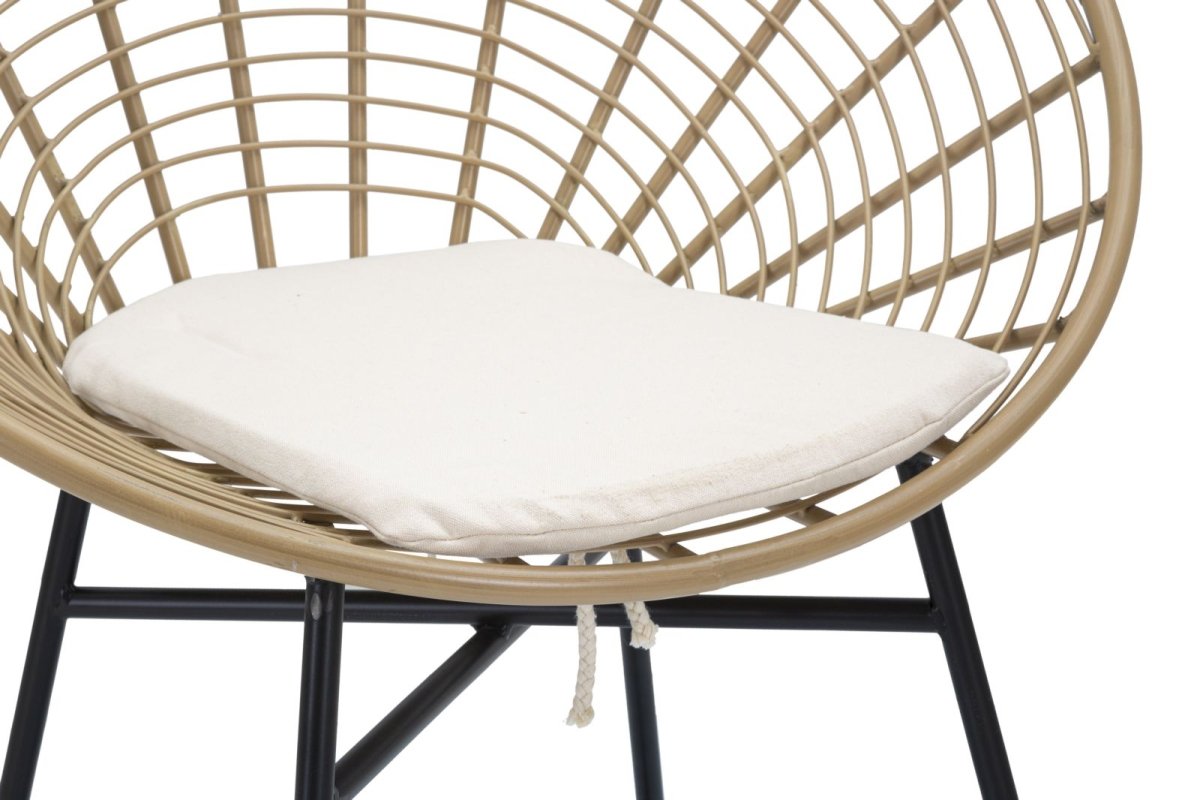 Sedia PANAMA GRID Con Cuscino Mauro Ferretti | Domus Zone - DomusZone