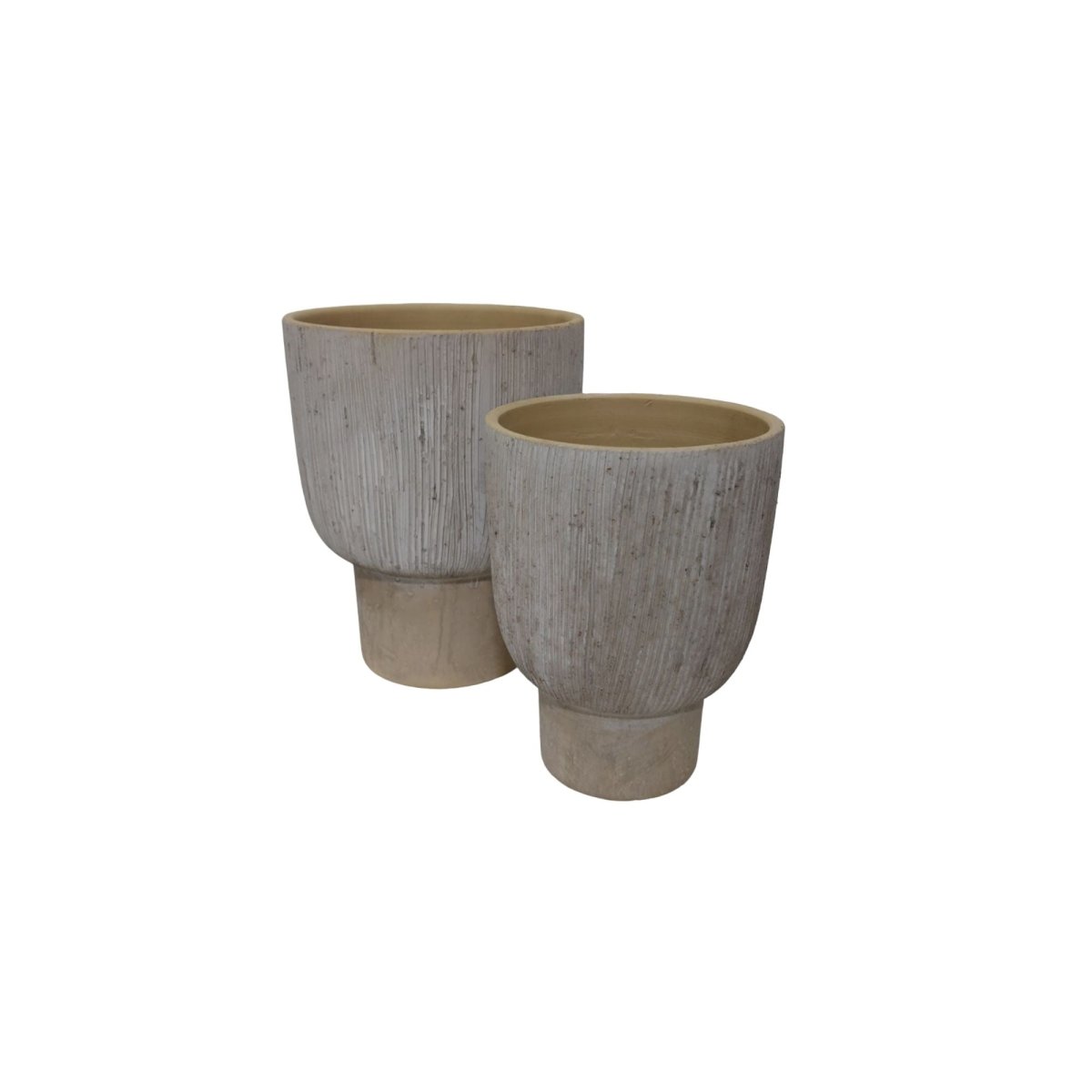 Set 2 Vasi Ampy in Cemento in 3 colori | Domus Zone - DomusZone