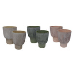 Set 2 Vasi Ampy in Cemento in 3 colori | Domus Zone - DomusZone