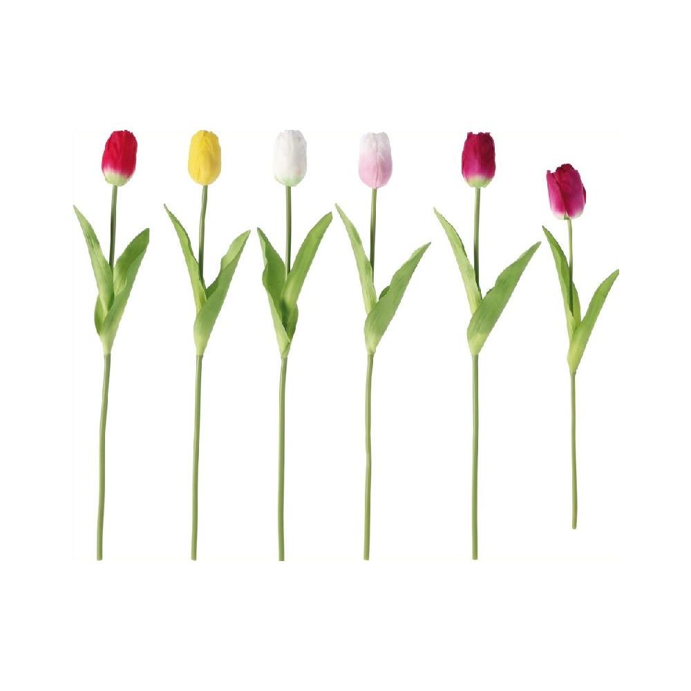 Set 6 Tulipani Artificiali Real Touch 50cm | Domus Zone - DomusZone