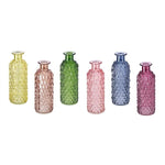 Set 6 Vasetti Monofiore in Vetro Colorato | Domus Zone - DomusZone