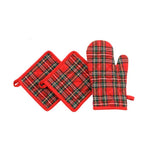 Set Presine e Guantone Fantasia Tartan | Domus Zone - DomusZone
