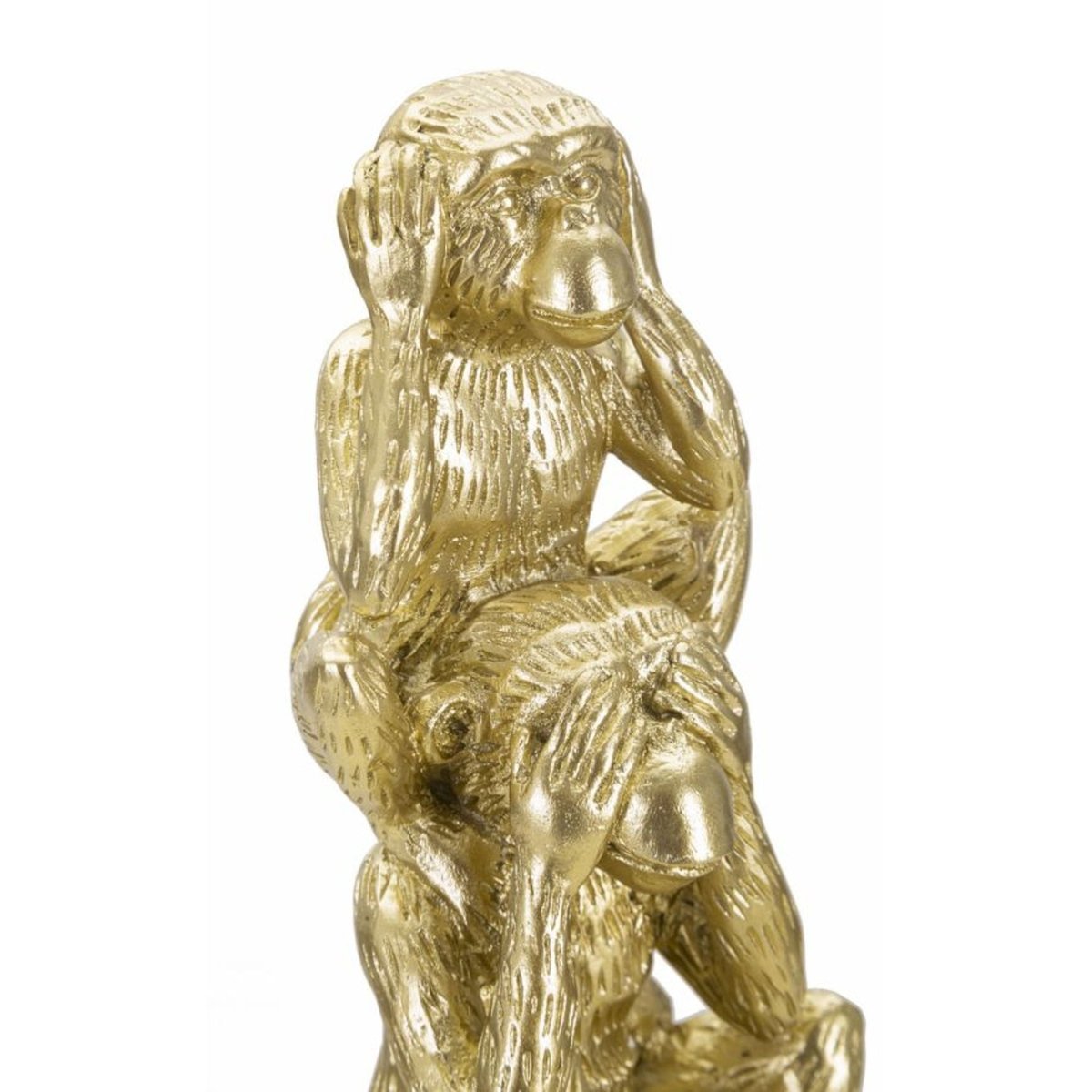 Statua Scimmie Tower Oro | Domus Zone - DomusZone