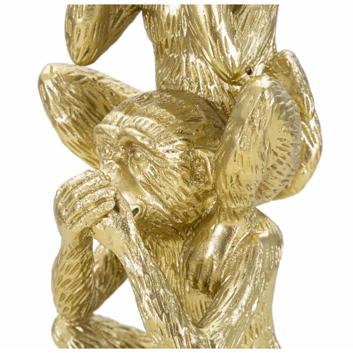 Statua Scimmie Tower Oro | Domus Zone - DomusZone