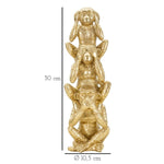 Statua Scimmie Tower Oro | Domus Zone - DomusZone
