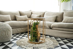 Tappeto BOHO CHIC Cotone Macramè Ø90cm | Domus Zone - DomusZone