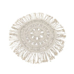 Tappeto BOHO CHIC Cotone Macramè Ø90cm | Domus Zone - DomusZone