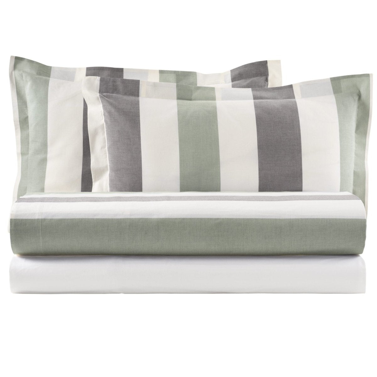 TROPEA Eko Completo Letto in Percalle Tinto in Filo 200 T.C. | Domus Zone - DomusZone