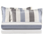 TROPEA Eko Completo Letto in Percalle Tinto in Filo 200 T.C. | Domus Zone - DomusZone