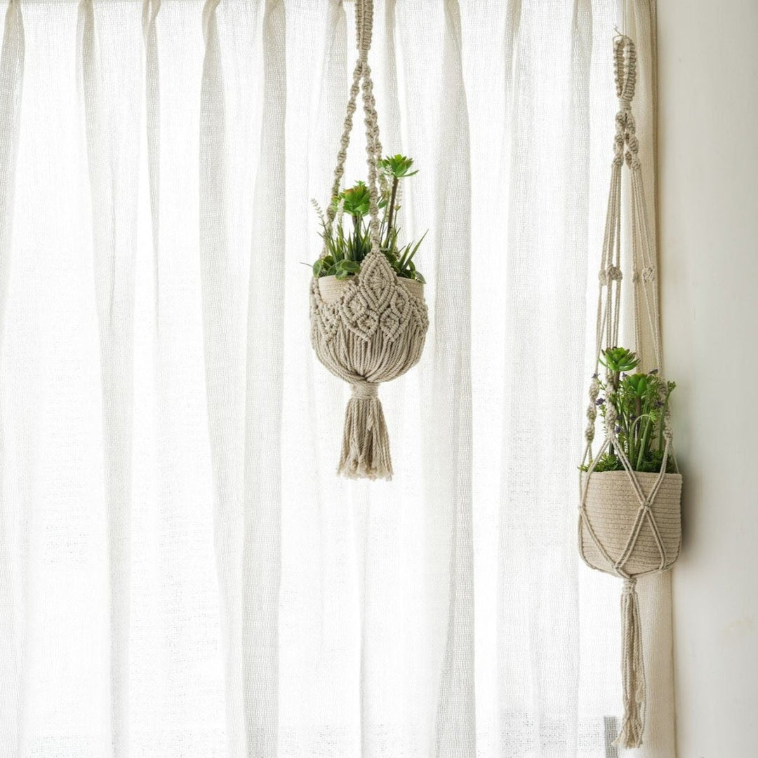 Vaso in Ceramica con Piantine Artificiali | Domus Zone - DomusZone