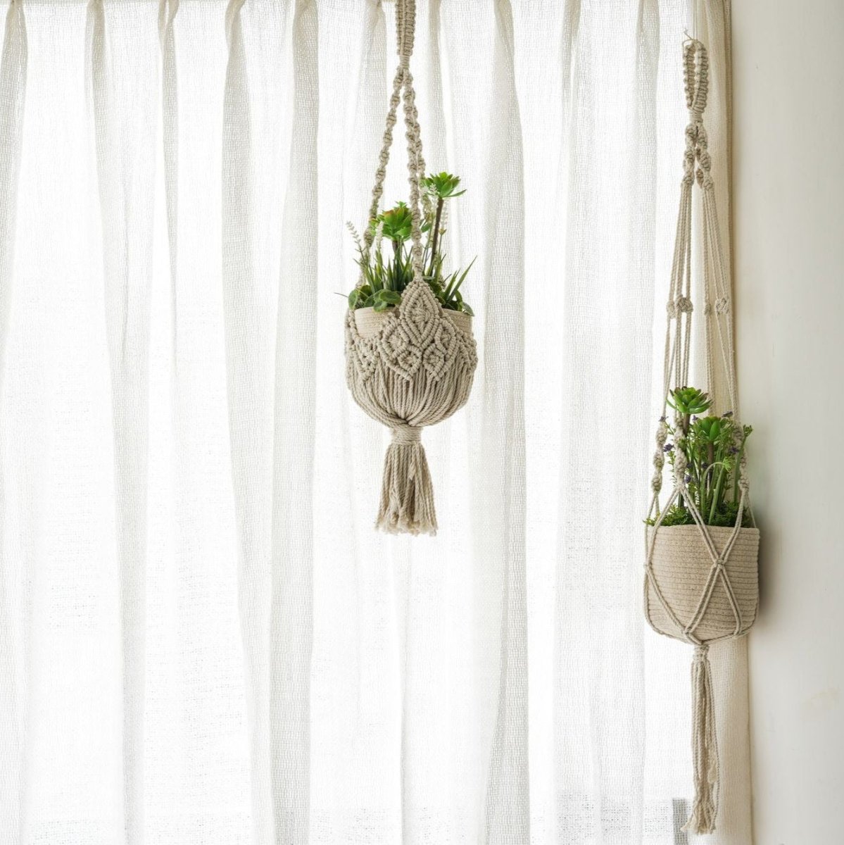 Vaso in Ceramica con Piantine Artificiali | Domus Zone - DomusZone