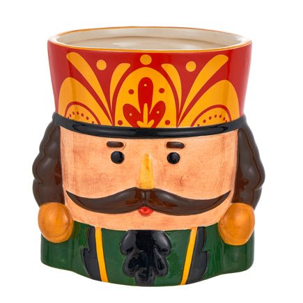 Vaso Schiaccianoci natalizio con Cappello Rosso H14cm | Domus Zone - DomusZone